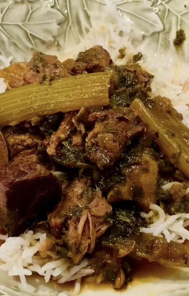 Khoresh-e Karafs (Persian Celery Stew)