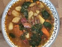 Sausage and Lentil Soup with Gnocchi